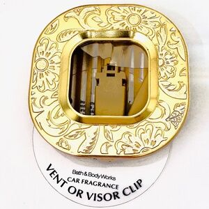 GOLDEN SUNFLOWER Car Clip